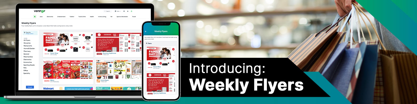 Venngo introduces Weekly Flyers, in addition to its perk ecosystem.